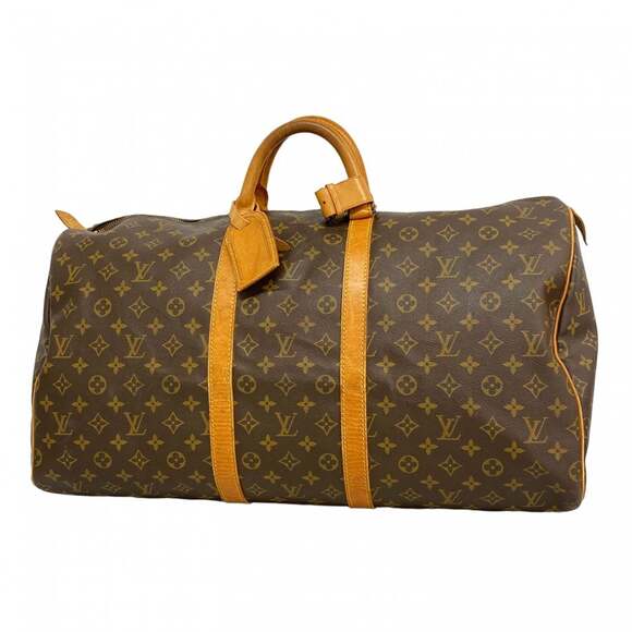 Louis Vuitton Handbags - LOUIS VUITTON Authentic Brown Monogram Keepall 55 Boston Bag